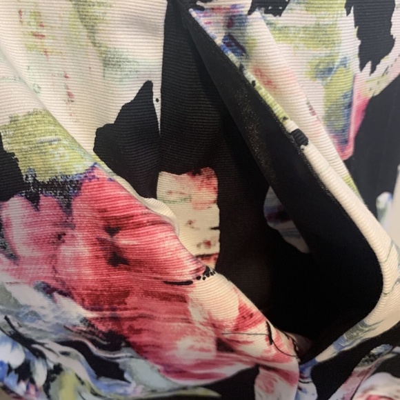 White House Black Market Spring Floral Princess Rockabilly Dress Women's Size 0 - Picture 10 of 14